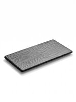 Melamine meat tray | 32,5x16,5x2cm | Black | Slade Effect...