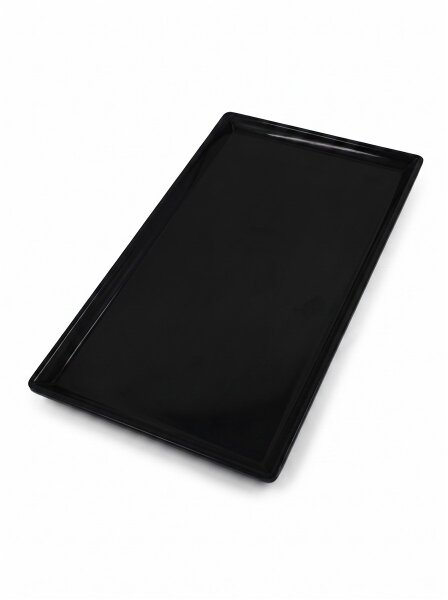 Melamine vleesschaal | 51x24x2cm | Zwart | Pastry presentatieplateaus | CODE 400 | Atlas Code : 706