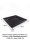 Melamin Fleischtablett | 40x40x4,7cm | Schwarz | Buffet Präsentationsplatten | CODE 537 | Atlas CODE 723