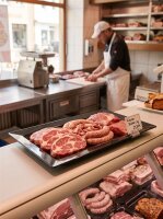 Melamine meat tray | 65x36,5x4,5cm | Atlas CODE S722 ???