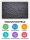 Melamin Fleischtablett | 52,5x32,5x2cm | Schwarz | Slate Effect Board | CODE 460 | 394B