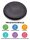 Melamine vleesschaal | Rond 30cm | Zwart | Slade Effect Board | CODE 453