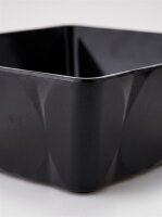 Bol carré en mélamine | 24x24x10cm | Noir | Setta Bowl | CODE 508 | Atlas Code 727