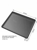 Melamine meat tray | 26,5x32,5x2cm | Slade Effect Board |...