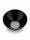 Melamin Schale oval | 29cm | Schwarz | Axis Bowl | CODE 624 | Atlas Code S385