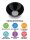 Melamin Schale oval | 29cm | Schwarz | Axis Bowl | CODE 624 | Atlas Code S385