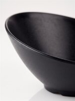 وعاء ميلامين بيضاوي | 24cm | أسود | Axis Bowl | CODE 623 Atlas Code:383B