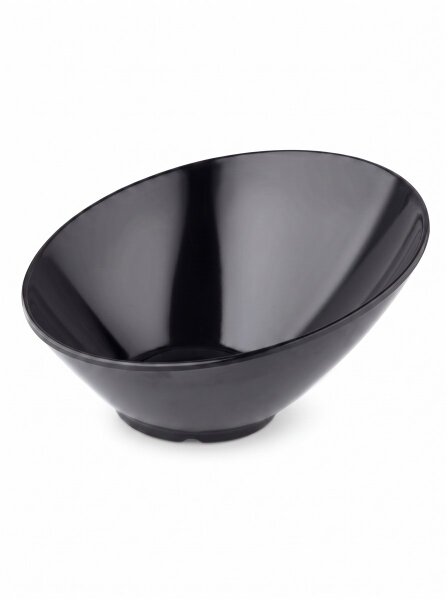 وعاء ميلامين بيضاوي | 21cm | أسود | Axis Bowl | Atlas CODE 382