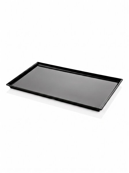 Melamin Fleischtablett | 43x25x2cm | Schwarz | Pastry Präsentationsplatten,CODE 505 | Atlas Code: 704