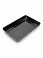 Melamin Fleischtablett | 40x27x5cm | Schwarz |...