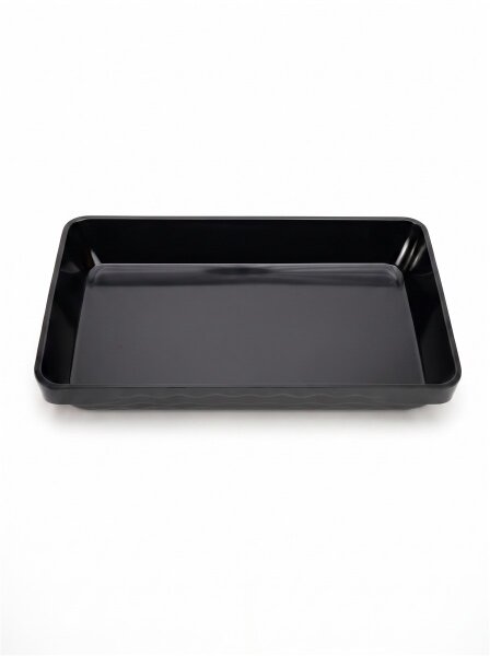 Melamine vleesschaal 36x24x5cm | Zwart | Presentatieplateaus | CODE 570 | Atlas Code : 754