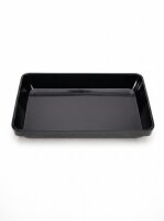 Melamin Fleischtablett 36x24x5cm | Schwarz |...
