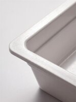 Melamin Fleischtablett | 53x32,5x10cm | Weiß | GN 1/1 100mm | CODE 568 | 781W