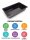 Melamine meat tray | 53x32,5x10cm | Black | GN 1/1 100mm | CODE 568 | Atlas Code : 781B