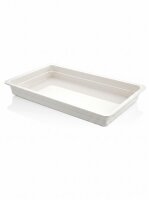 Melamin Fleischtablett | 53x32,5x6,5cm | Weiß | GN...