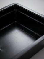 Plateau à viande en mélamine | 53x32,5x6,5cm | Noir | GN 1/1 65mm | CODE 576 | Atlas Code : 780B