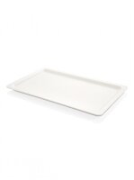 Melamin Fleischtablett | 53x32,5x2cm | Weiß | Gn...