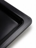 Melamine vleesschaal | 53x32,5x2cm | Zwart | Gn 1/1 20mm | CODE 504 | Atlas Code 779