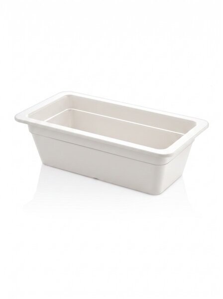 Melamin FleischTablett | 32,5x17,7x10cm | Weiß | GN 1/3 100mm | CODE 563