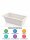 Melamin FleischTablett | 32,5x17,7x10cm | Weiß | GN 1/3 100mm | CODE 563