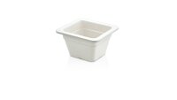 Bol carré en mélamine | 16x16x10cm | Blanc...