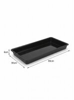 Plateau à viande en plastique ABS | 80x30x6cm |...