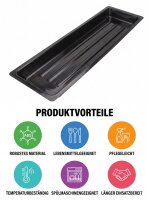 Plateau à viande en plastique ABS | 80x20x5cm