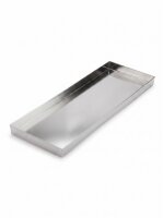 Plateau à viande en inox | 80x30x2cm