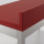 Roestvrijstalen tafel / uitbeentafel met onderblad | 10cm hoge opstaande rand en volledig rode plaat | 150x70x85cm