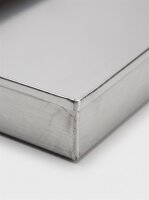 Stainless steel meat tray | 70x30x4cm