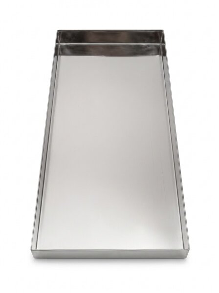 Plateau à viande en inox | 75x30x4cm