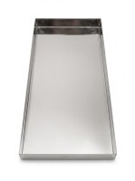 Plateau à viande en inox | 75x30x4cm