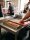Stainless steel meat tray | 85x25x4cm