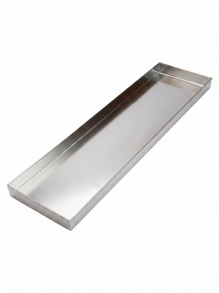 Stainless steel meat tray | 85x20x4cm