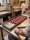 Stainless steel meat tray | 85x20x4cm