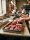Plateau à viande en inox | 80x25x4cm