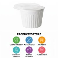Deckel für Thermo-Suppenbecher | passend für alle Größen | 600 Stück / Karton (24x25)