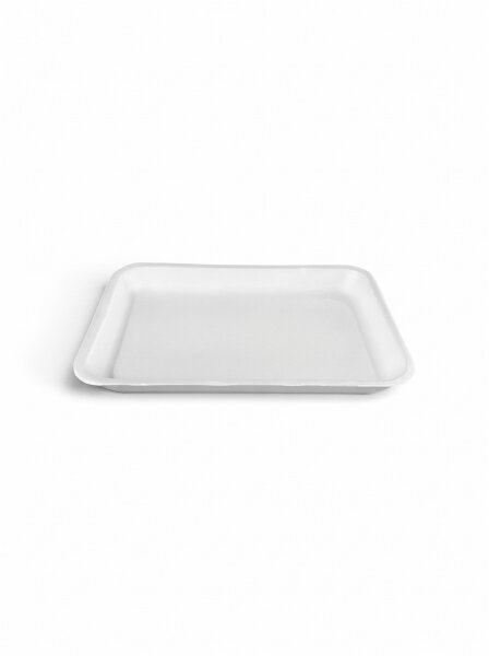 XPS Regular foam tray R34-27 | White | 270x176x27mm | 580 pcs/bag