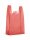 Hemdchentragetaschen | Farbe Rot | HDPE geblockt | 30+20x60cm | Masterkarton 1000 Stk. (10x100)
