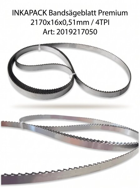 Bandsägeblatt Premium | 2170x16x0,51mm / 4TPI