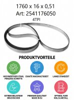 Bandsägeblatt Premium | 1760x16x0,51mm / 4TPI