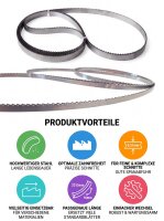 Bandsägeblatt Premium | 2315x16x0,51mm / 4TPI