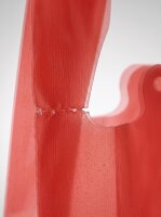 Sacs bretelles - ROUGE - Elite | HDPE en liasse | 30x18x55cm | 2000 pcs / carton (20x100)