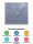 Film-laminated butcher paper | 1/4 sheet | 38x50cm | Eco Quality-Blue | 10kg / carton
