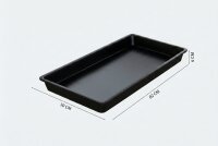 Plateau à viande en plastique ABS | 82x30x6cm |...