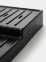 Display tray with steps made of ABS plastic | 81x40x8,5cm