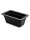 Melamin Fleischtablett | 26,5x16,5x10cm | Schwarz | GN 1/4 100mm | CODE 618 | Atlas CODE 772