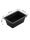 Melamin Fleischtablett | 26,5x16,5x10cm | Schwarz | GN 1/4 100mm | CODE 618 | Atlas CODE 772