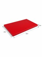 Cutting board | Red | 30x20x2cm