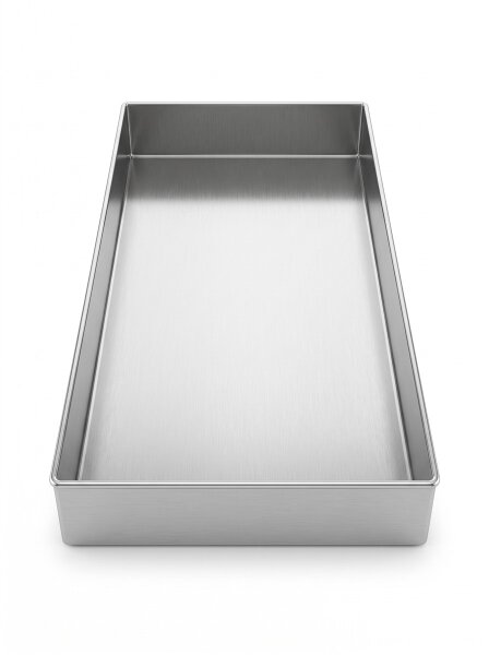 Stainless steel meat tray | 80x30x10cm